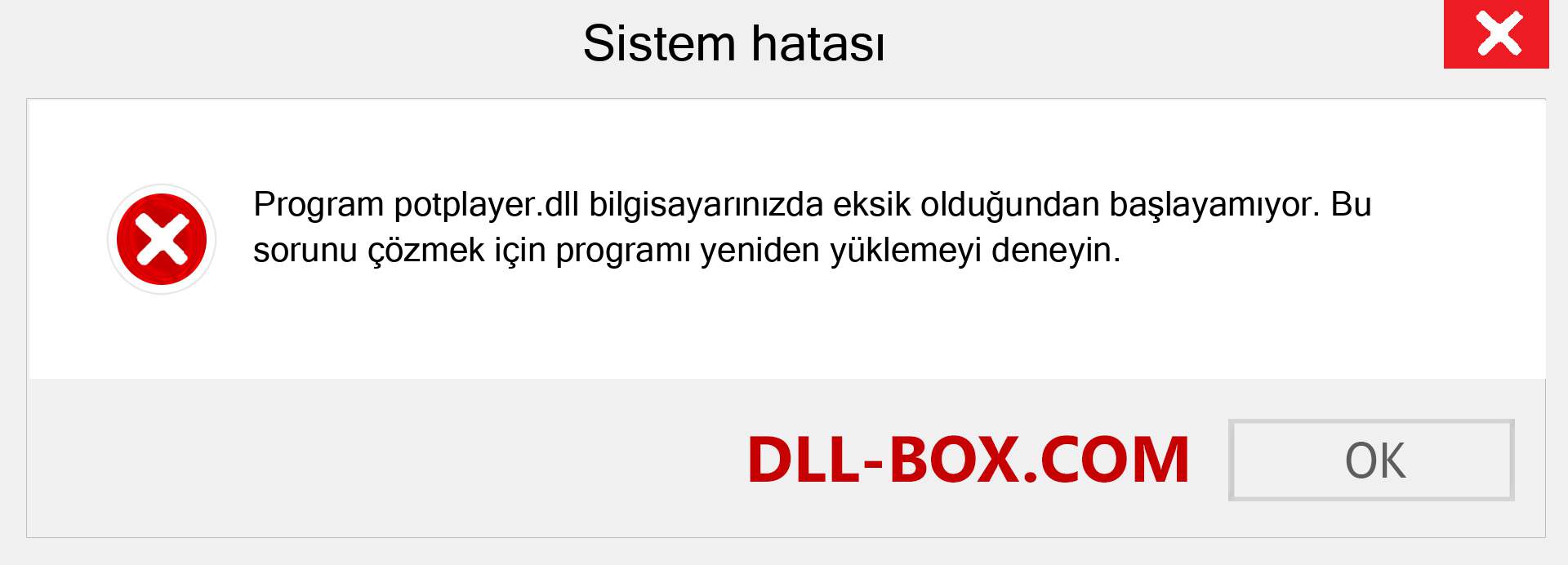 potplayer.dll dosyası eksik mi? Windows 7, 8, 10 için İndirin - Windows'ta potplayer dll Eksik Hatasını Düzeltin, fotoğraflar, resimler